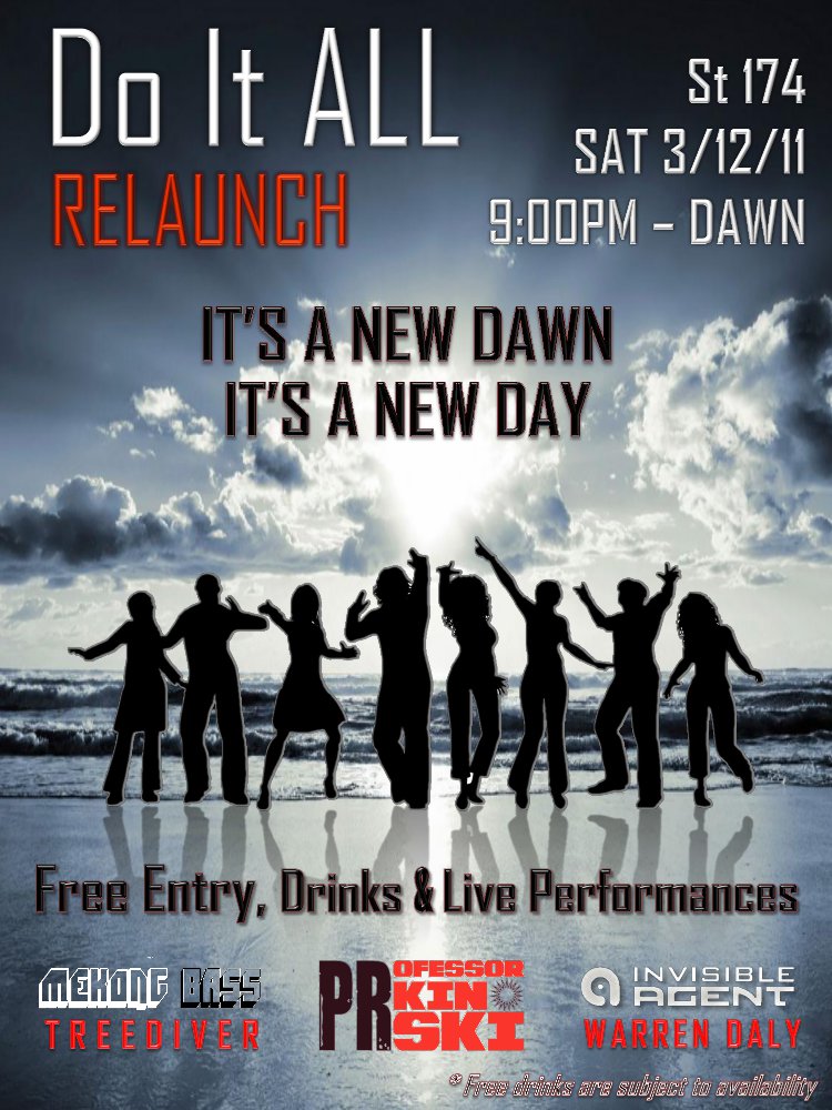 DO IT ALL - RELAUNCH PARTY, Phnom Penh, Cambodia