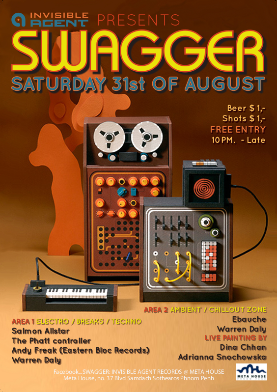 Swagger at Meta House, Phnom Penh, Cambodia