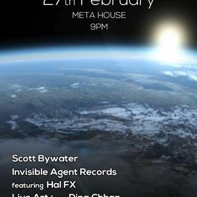 Warren Daly performs live electronic music along side Scotty Bywater, Hal FX, and Live painting by Dina Chhan Phnom Penh Cambodia
