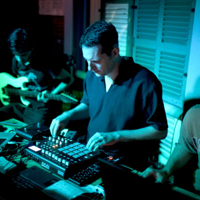 underground music in Phnom Penh Cambodia Warren Daly live at Doors Cambodia